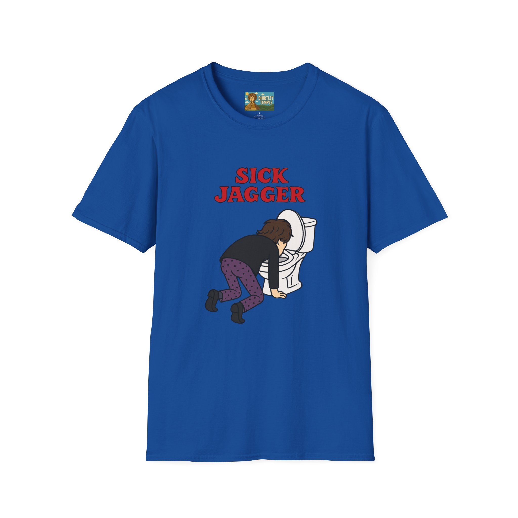Sick Jagger funny shirt parody comedy tribute sick singer mick wordplay