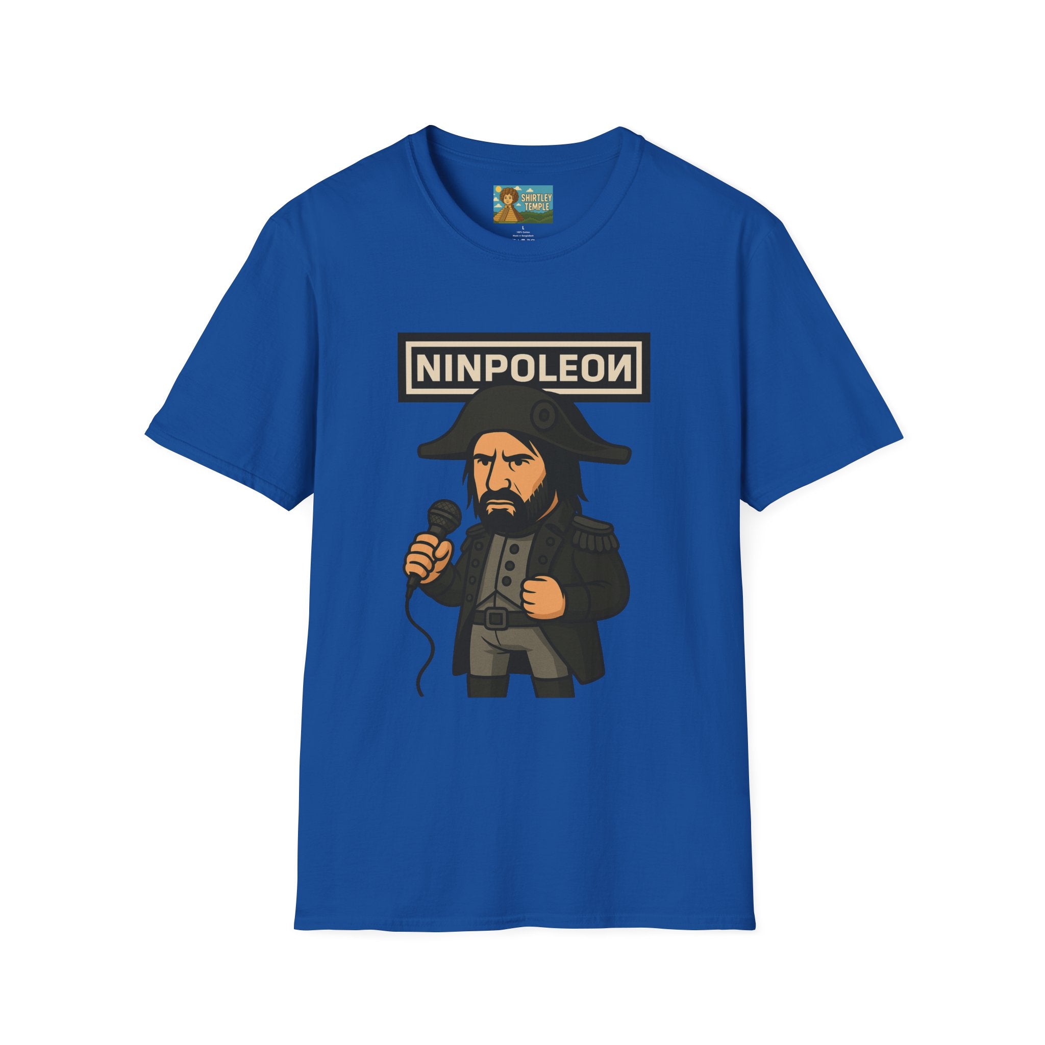 Ninpoleon Funny T-Shirt, Unisex Tee, Napoleon & Trent Reznor Parody Shirt, Nine Inch Nails Mashup Top