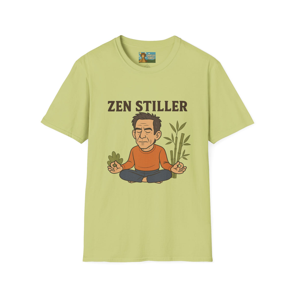Zen Stiller Softstyle T-Shirt, Ben Tribute Actor Wordplay Tee, Laugh Gift Idea