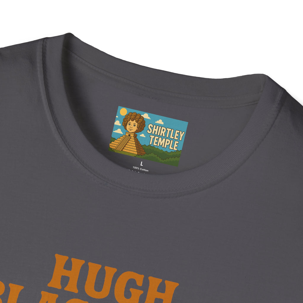 Hugh Blackman Parody T-Shirt, Funny Hugh Jackman Darker Person Tee, Comedy Tribute Apparel, Softstyle Unisex Shirt, Gift for Fans