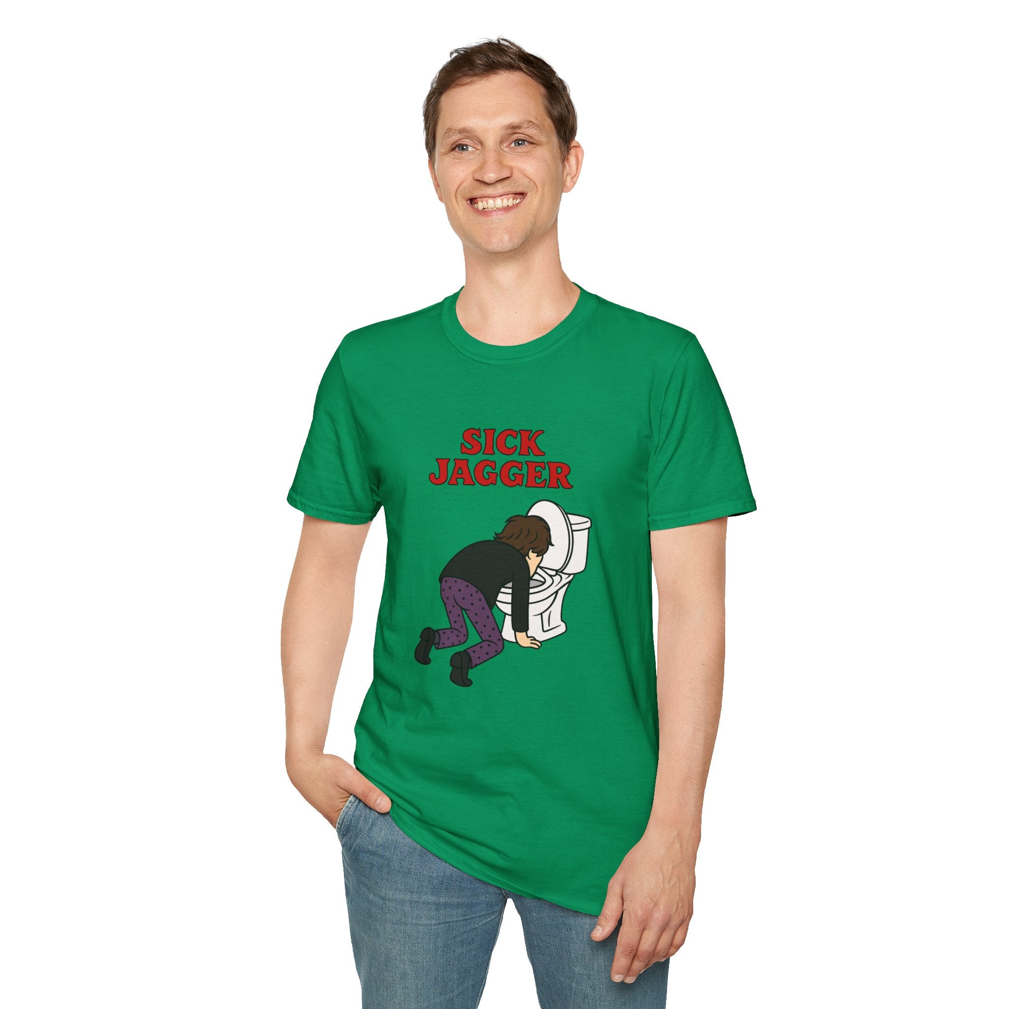 Sick Jagger funny shirt parody comedy tribute sick singer mick wordplay