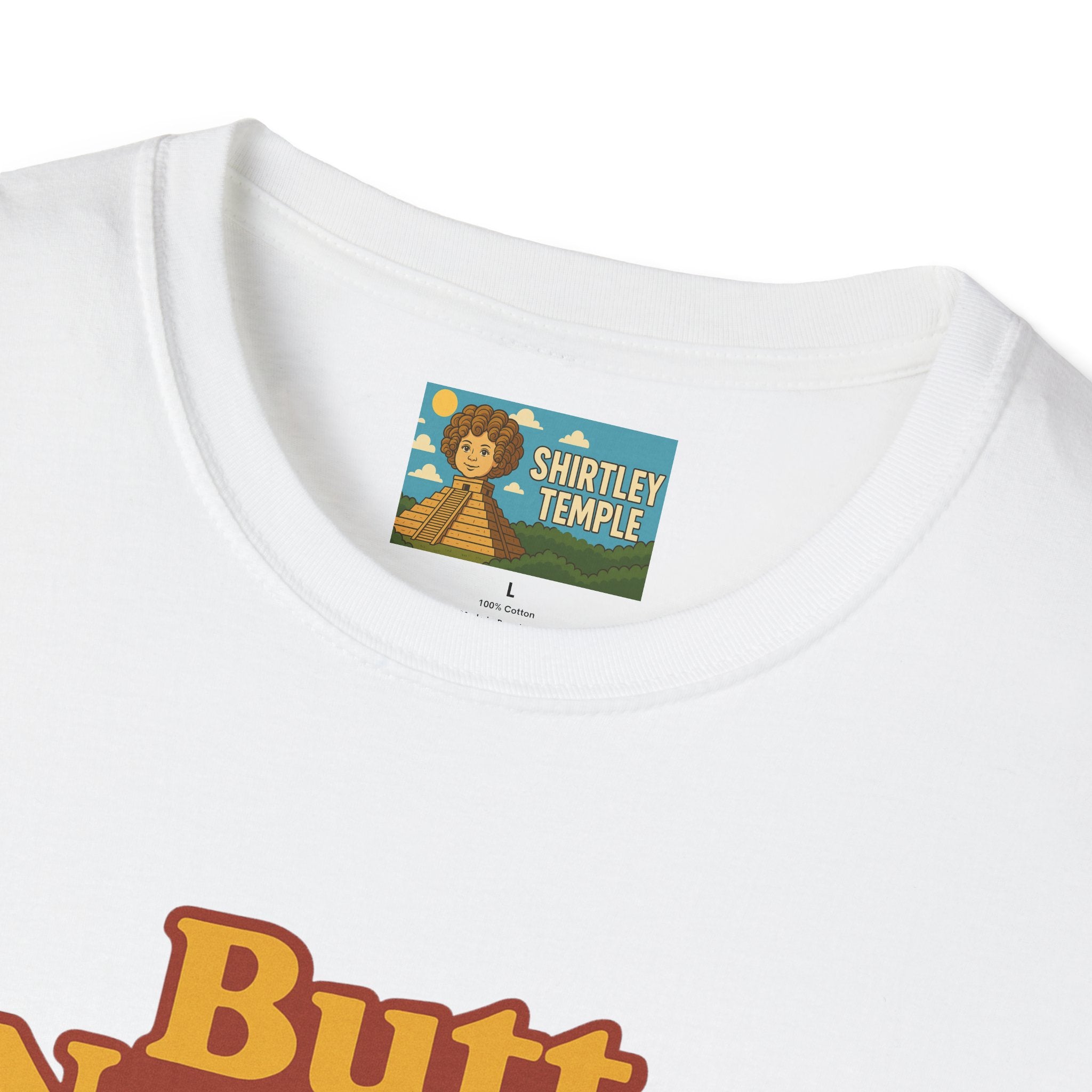 Butt Nuggets Funny Unisex Softstyle T-Shirt, Chicken Poop Pun Tee, Hilarious Wordplay Apparel, Comfy Graphic Shirt, Unisex Shirt for Joke
