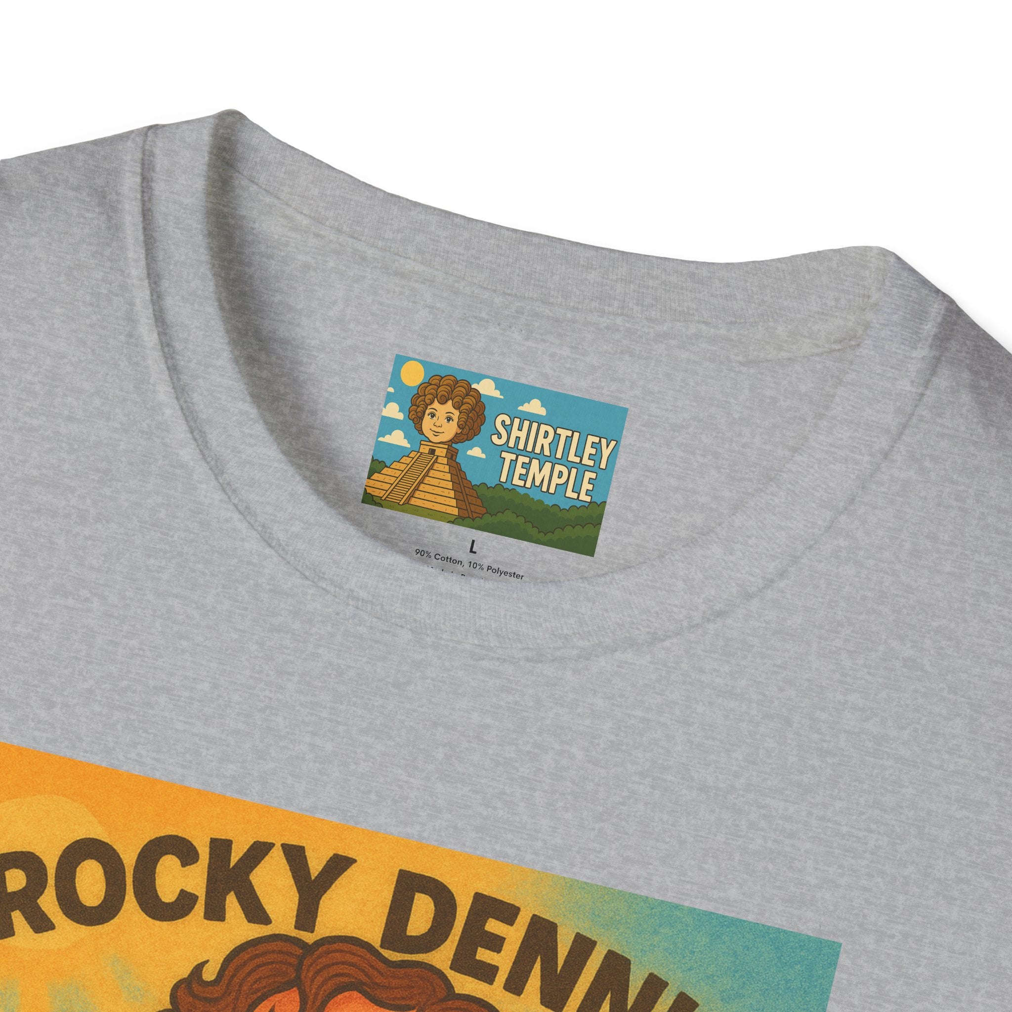 Rocky Dennis The Mask Rocky Mashup T-Shirt, Funny Movie Crossover Tee, Rocky Balboa Gift Shirt, Unisex Softstyle Top