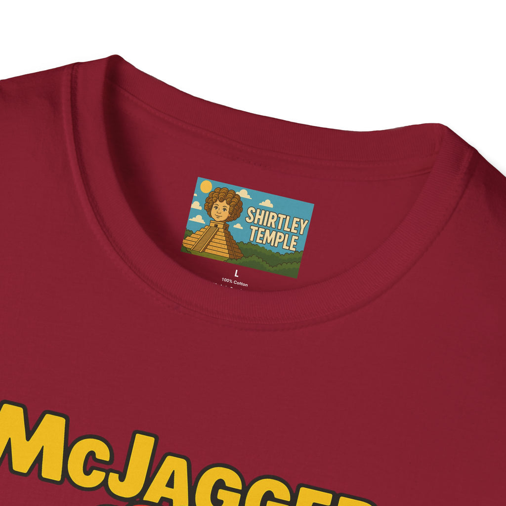 McJagger funny shirt parody tribute wordplay comedy pun