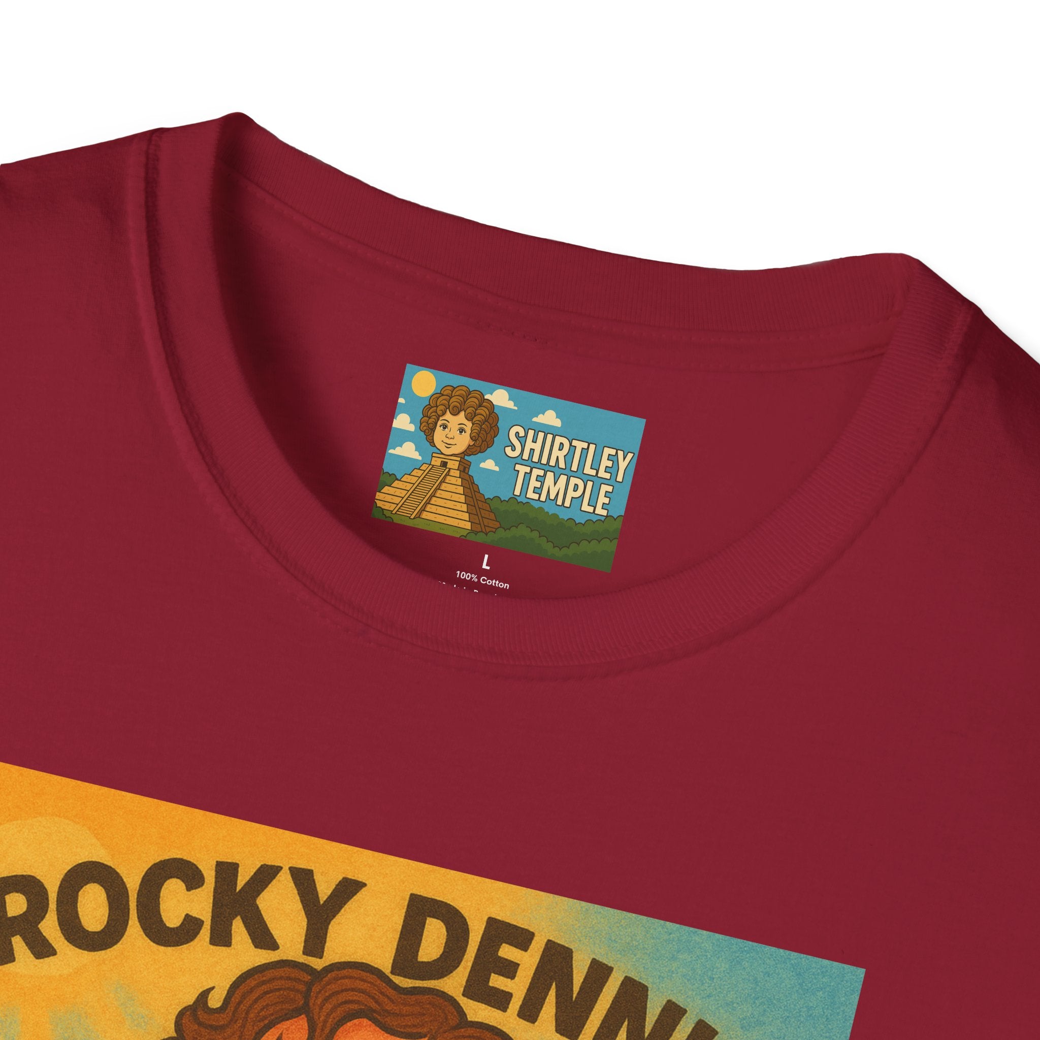 Rocky Dennis The Mask Rocky Mashup T-Shirt, Funny Movie Crossover Tee, Rocky Balboa Gift Shirt, Unisex Softstyle Top