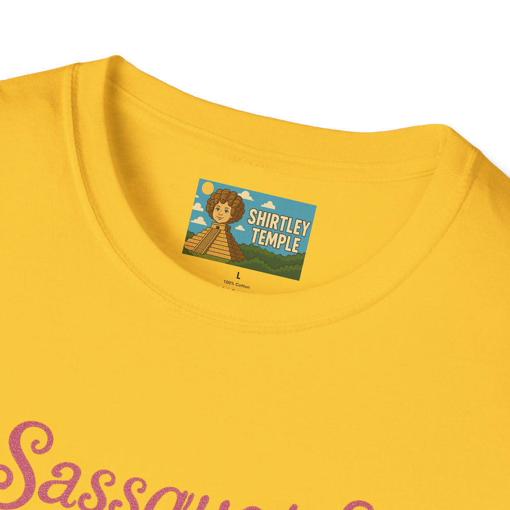 Sassquatch Unisex T-Shirt, Funny Sasquatch Shirt with Sassy Flair, Comedy Parody Tee, Wordplay Design, Bigfoot Graphic Shirt