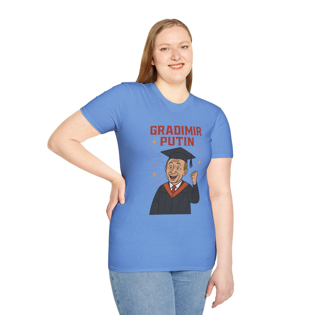 Gradimir Putin funny shirt wordplay vladimir putin graduating