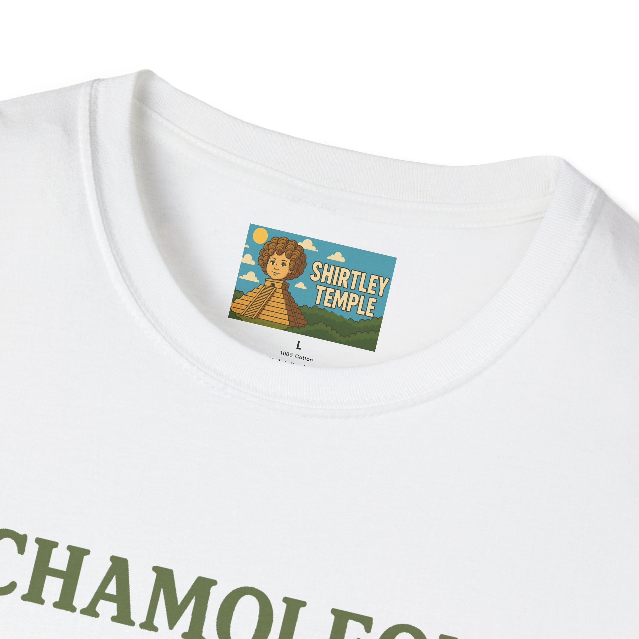 Chamoleon Funny Wordplay Parody Unisex T-Shirt, Napoleon Bonaparte Chameleon Tee Shirt Apparel