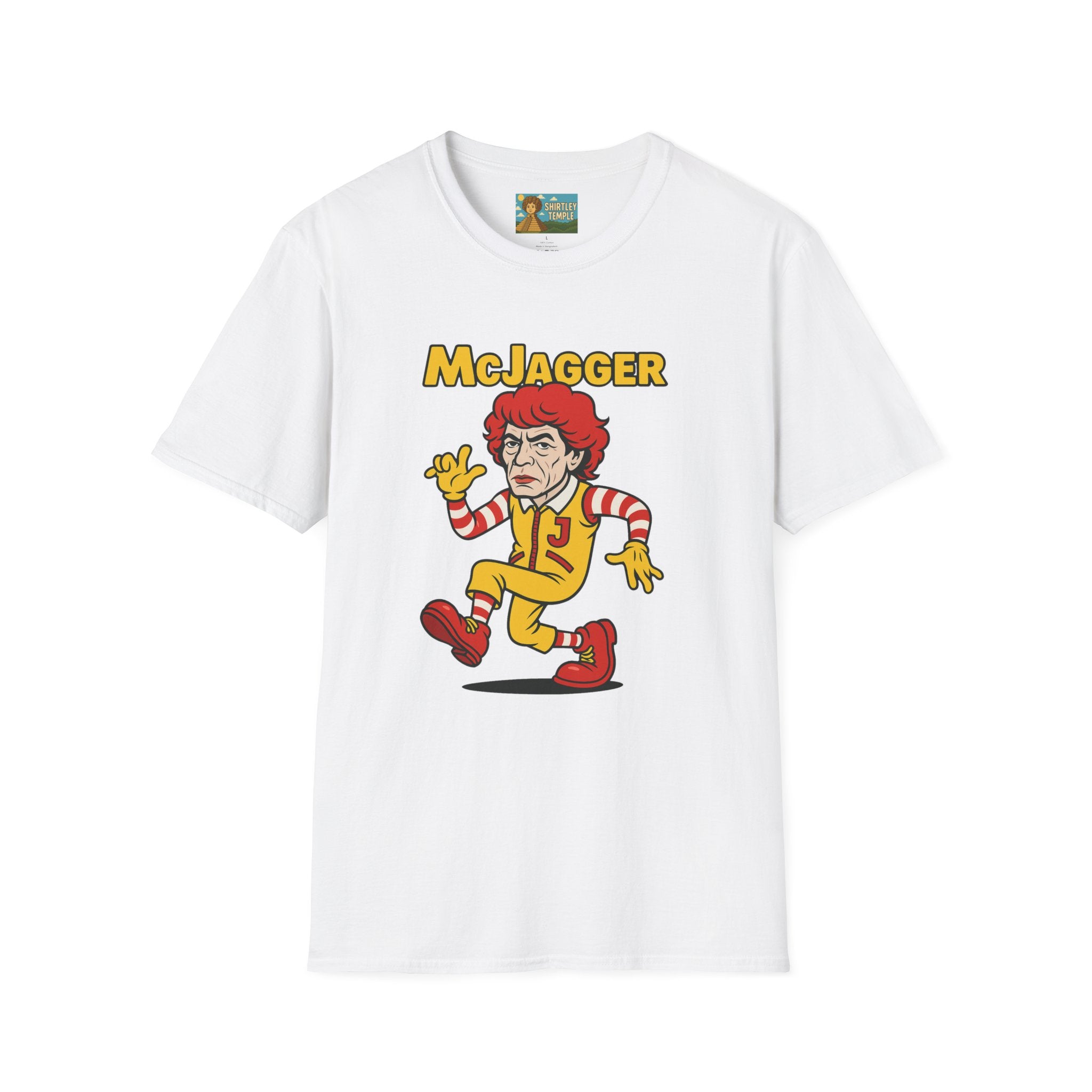 McJagger funny shirt parody tribute wordplay comedy pun