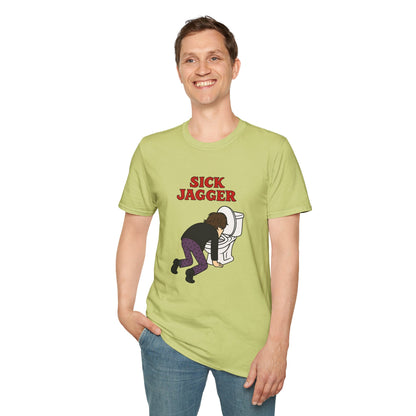 Sick Jagger funny shirt parody comedy tribute sick singer mick wordplay