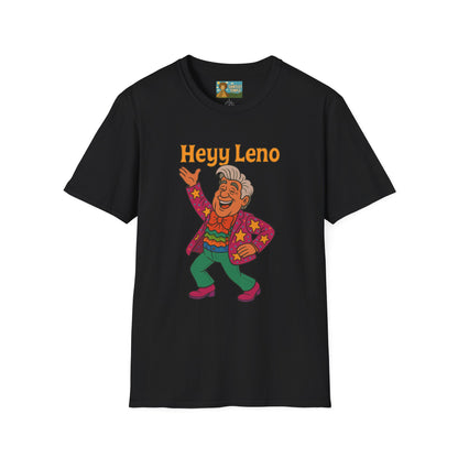 Heyy Leno funny shirt Jay leno parody tribute with extra flair