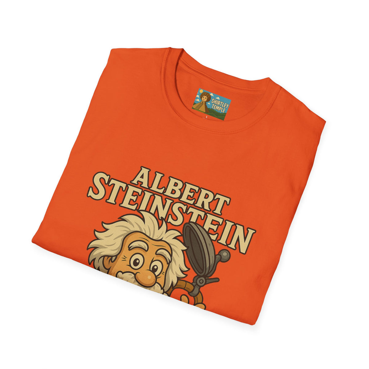 Albert Steinstein Unisex T-Shirt, Pun Beer Stein Science Tee, Gift for Nerds, Math Teacher Shirt, Physics Student Apparel