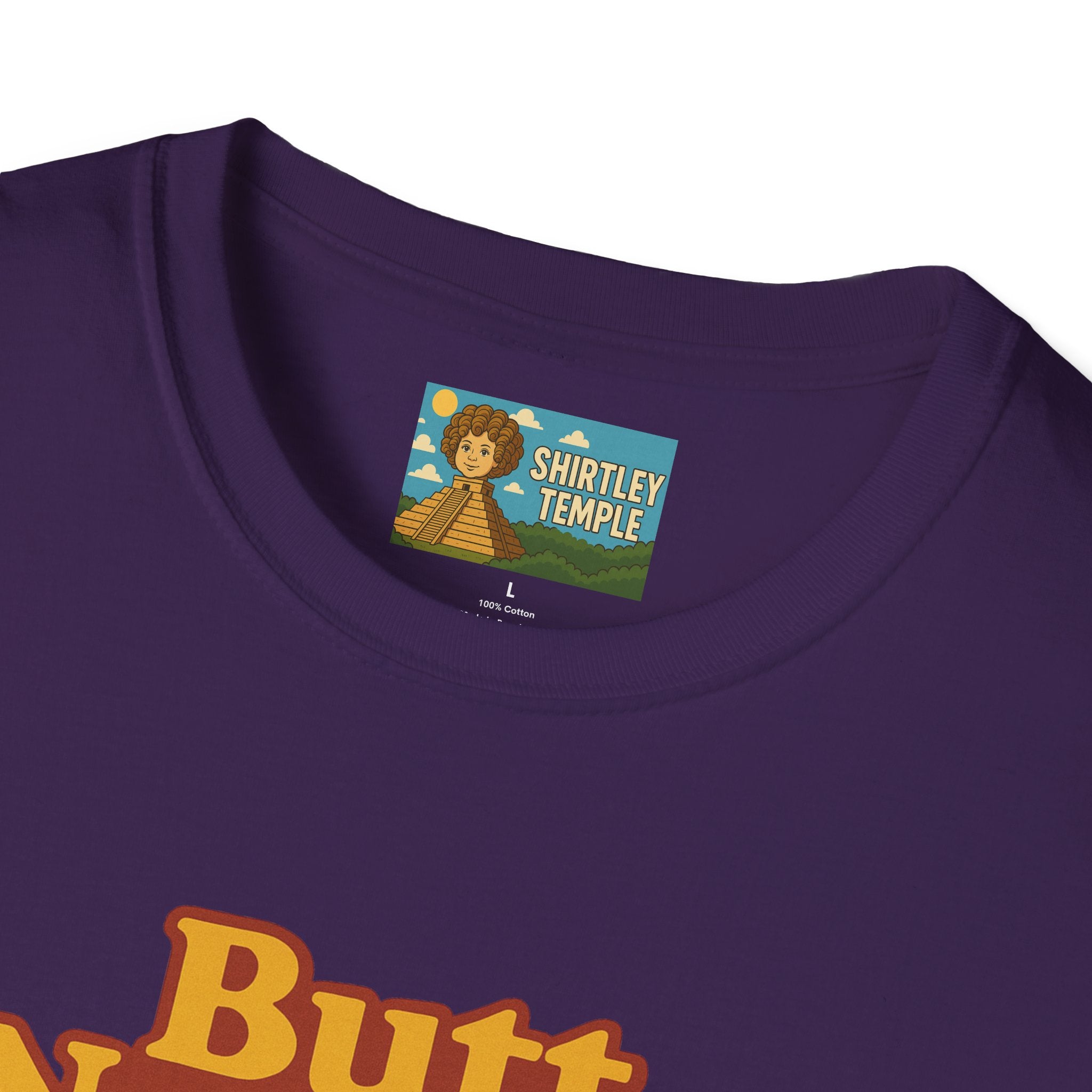 Butt Nuggets Funny Unisex Softstyle T-Shirt, Chicken Poop Pun Tee, Hilarious Wordplay Apparel, Comfy Graphic Shirt, Unisex Shirt for Joke