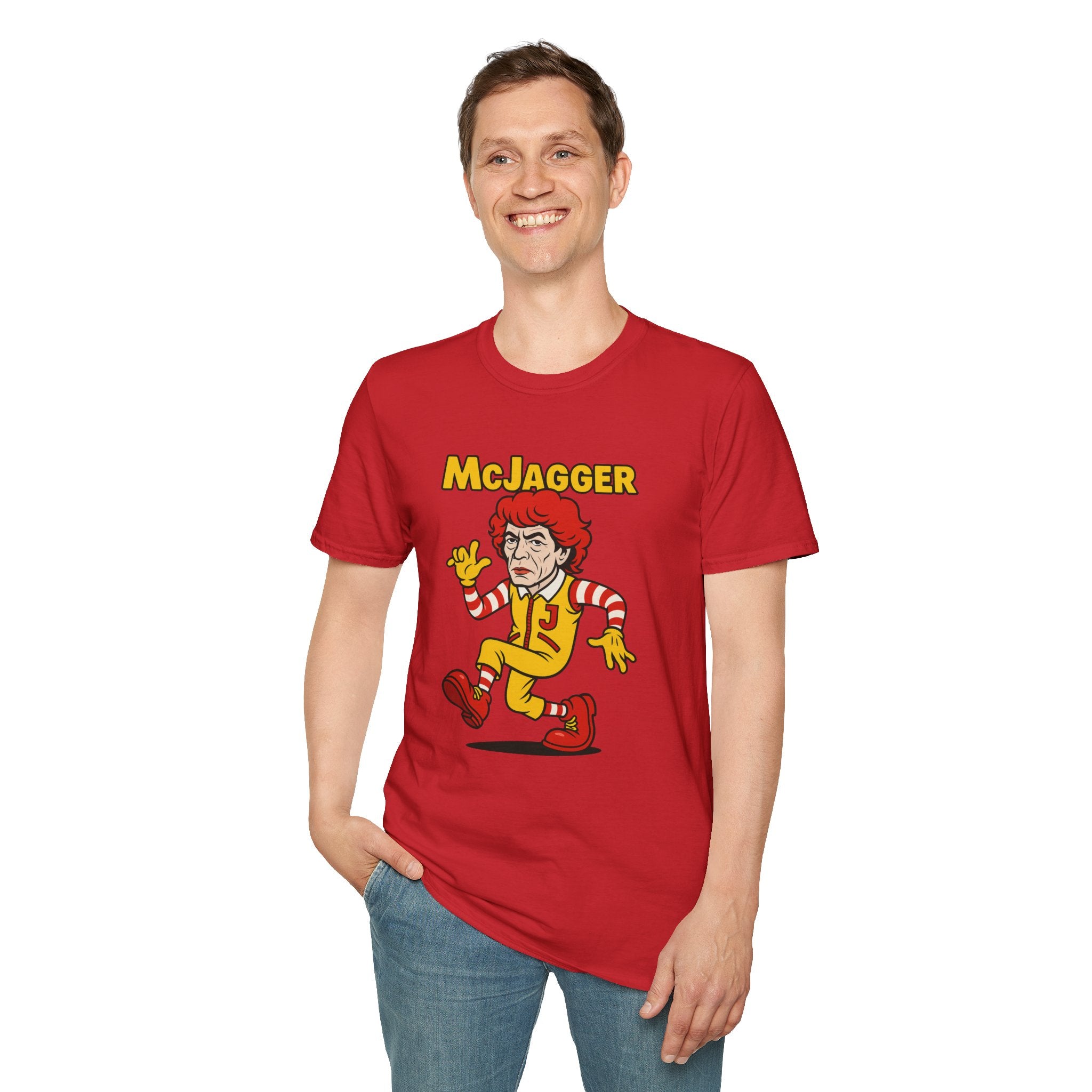 McJagger funny shirt parody tribute wordplay comedy pun