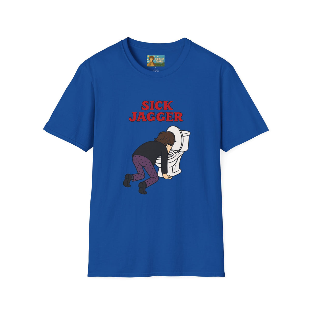 Sick Jagger funny shirt parody comedy tribute sick singer mick wordplay