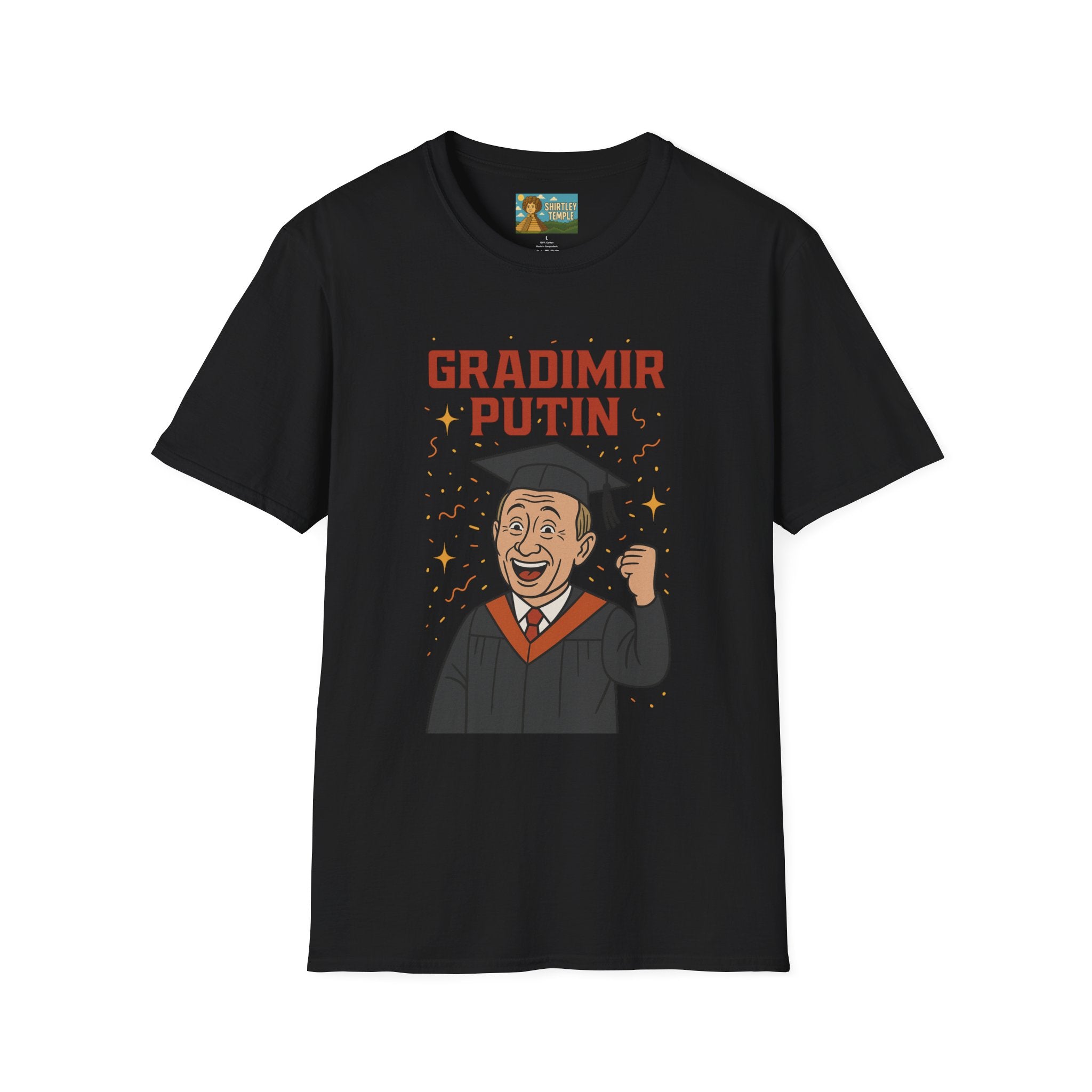 Gradimir Putin funny shirt wordplay vladimir putin graduating