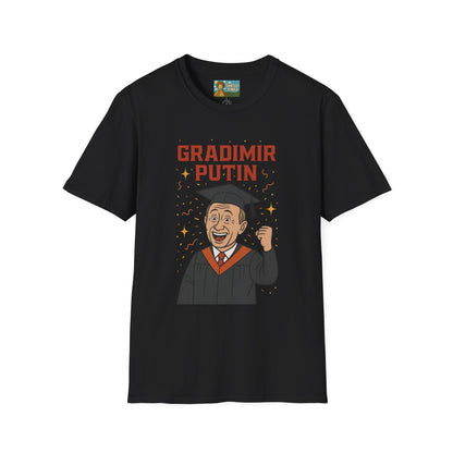 Gradimir Putin funny shirt wordplay vladimir putin graduating