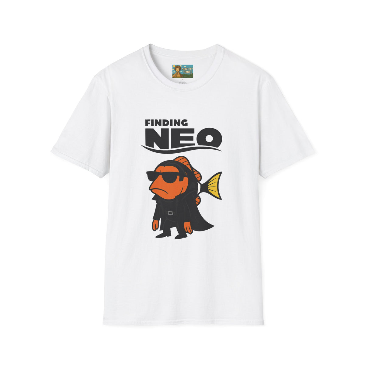 Finding Neo funny mashup shirt matrix and finding nemo