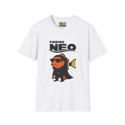 Finding Neo funny mashup shirt matrix and finding nemo
