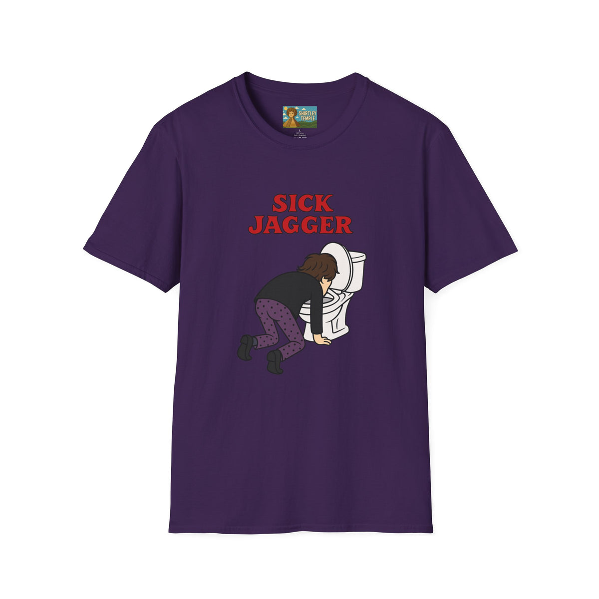 Sick Jagger funny shirt parody comedy tribute sick singer mick wordplay