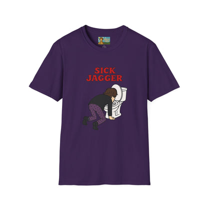 Sick Jagger funny shirt parody comedy tribute sick singer mick wordplay