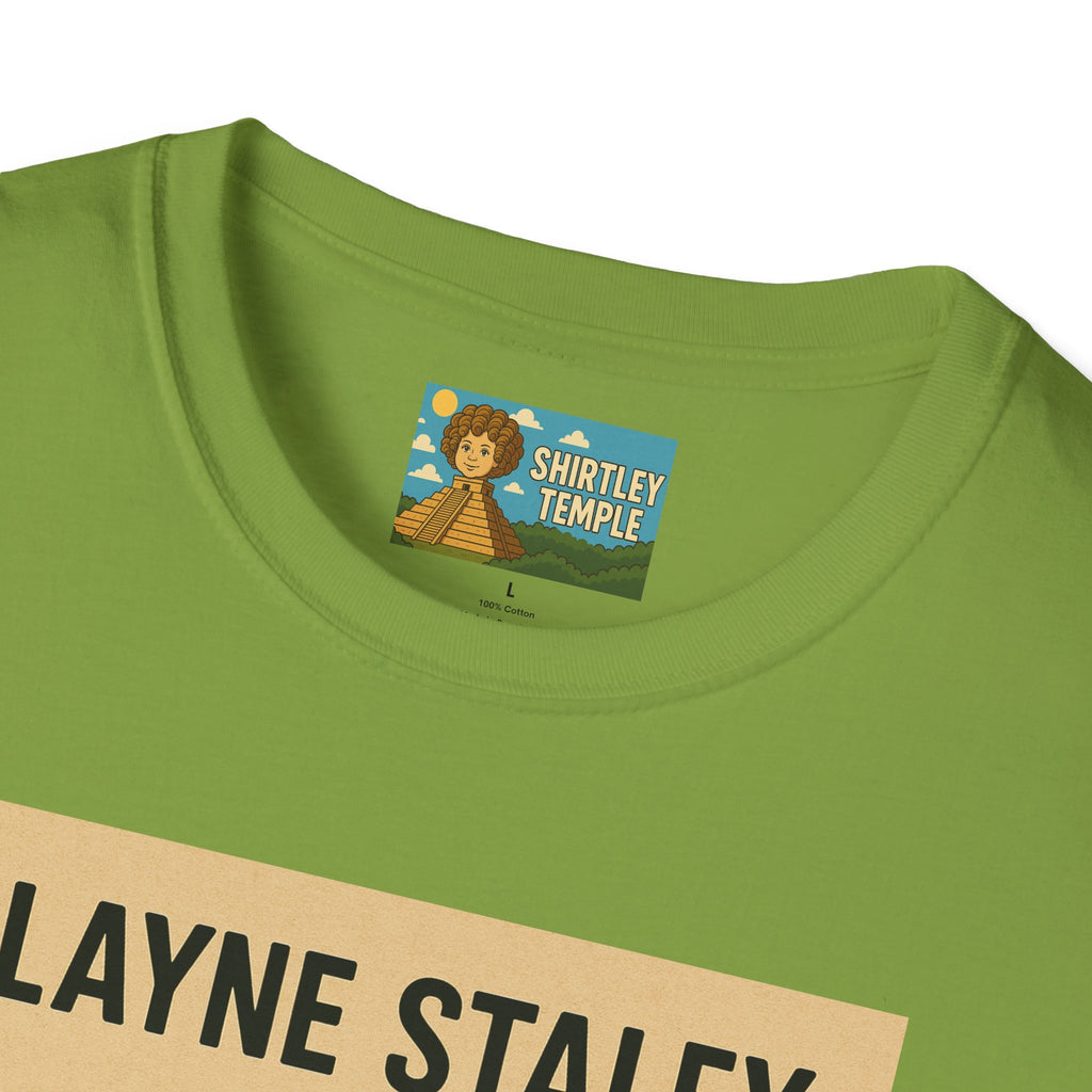 Layne Staley Man in the Box Unisex Softstyle T-Shirt - Alice in Chains Inspired Tee, Music Fan Gift, Grunge Rock Band Top, Funny