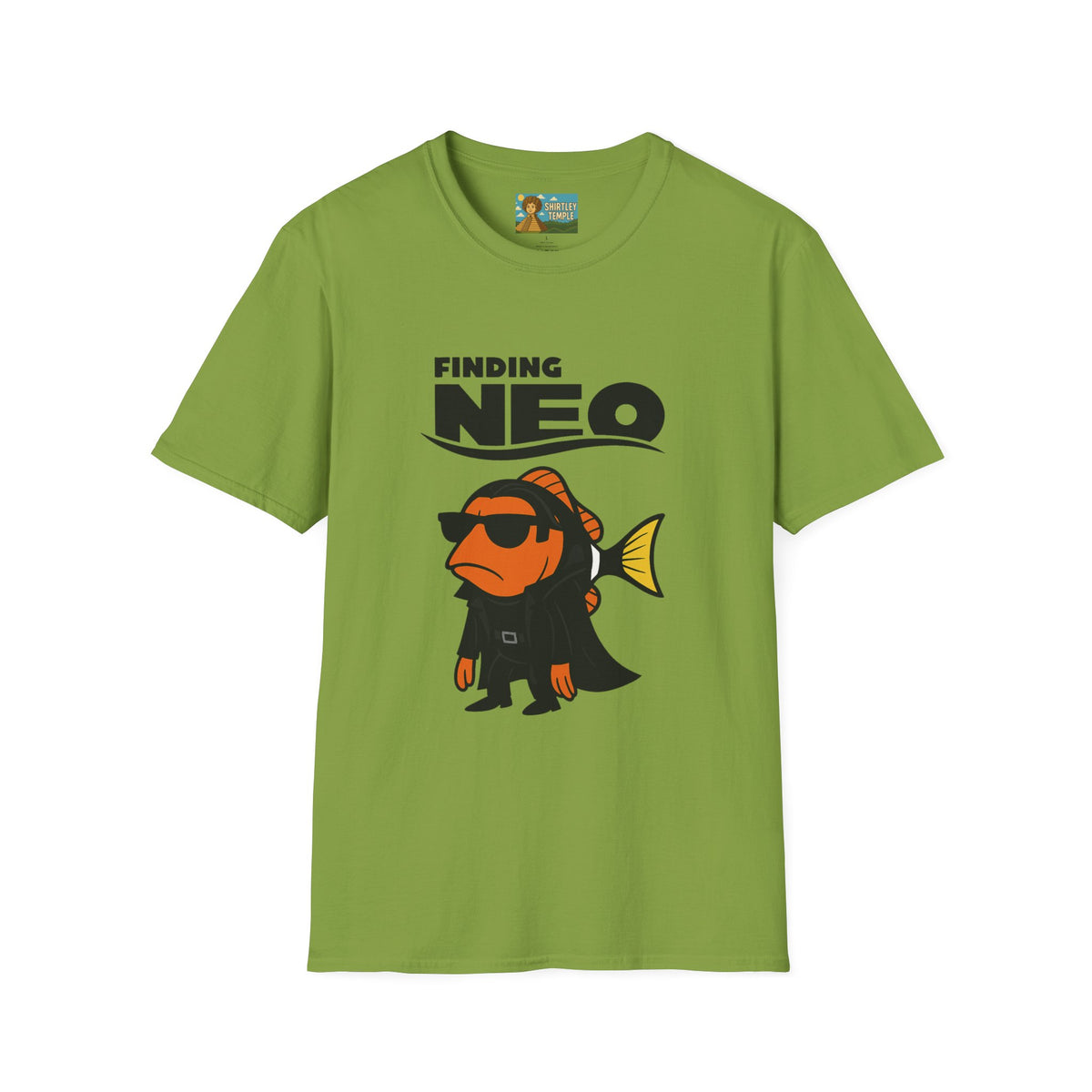 Finding Neo funny mashup shirt matrix and finding nemo