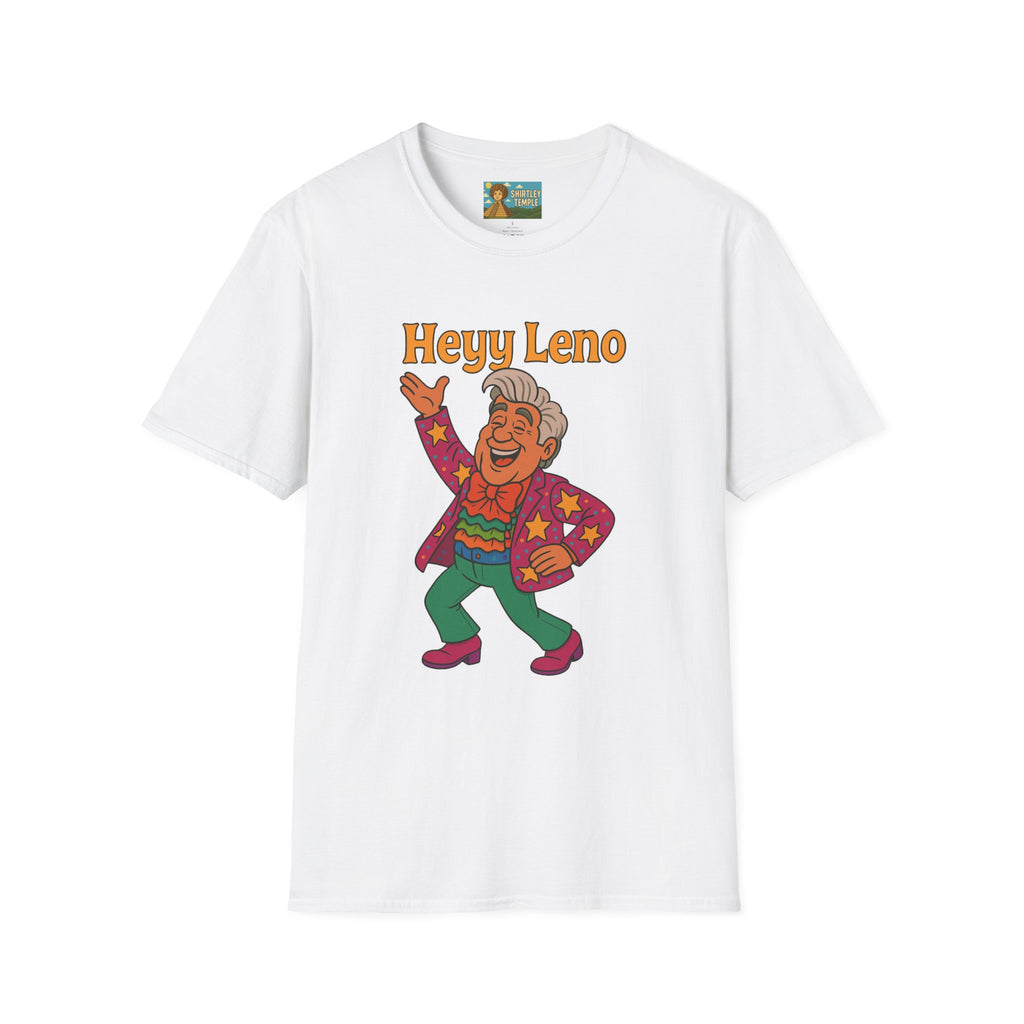Heyy Leno funny shirt Jay leno parody tribute with extra flair