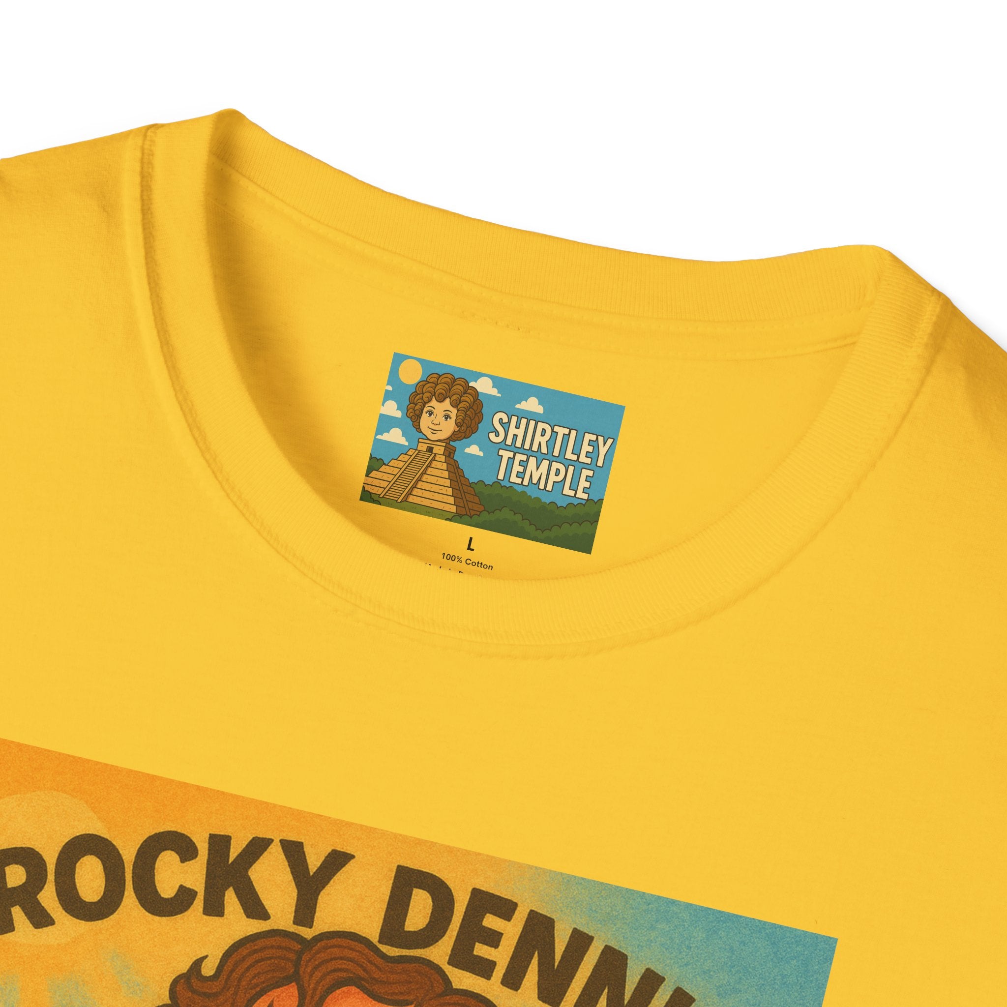 Rocky Dennis The Mask Rocky Mashup T-Shirt, Funny Movie Crossover Tee, Rocky Balboa Gift Shirt, Unisex Softstyle Top