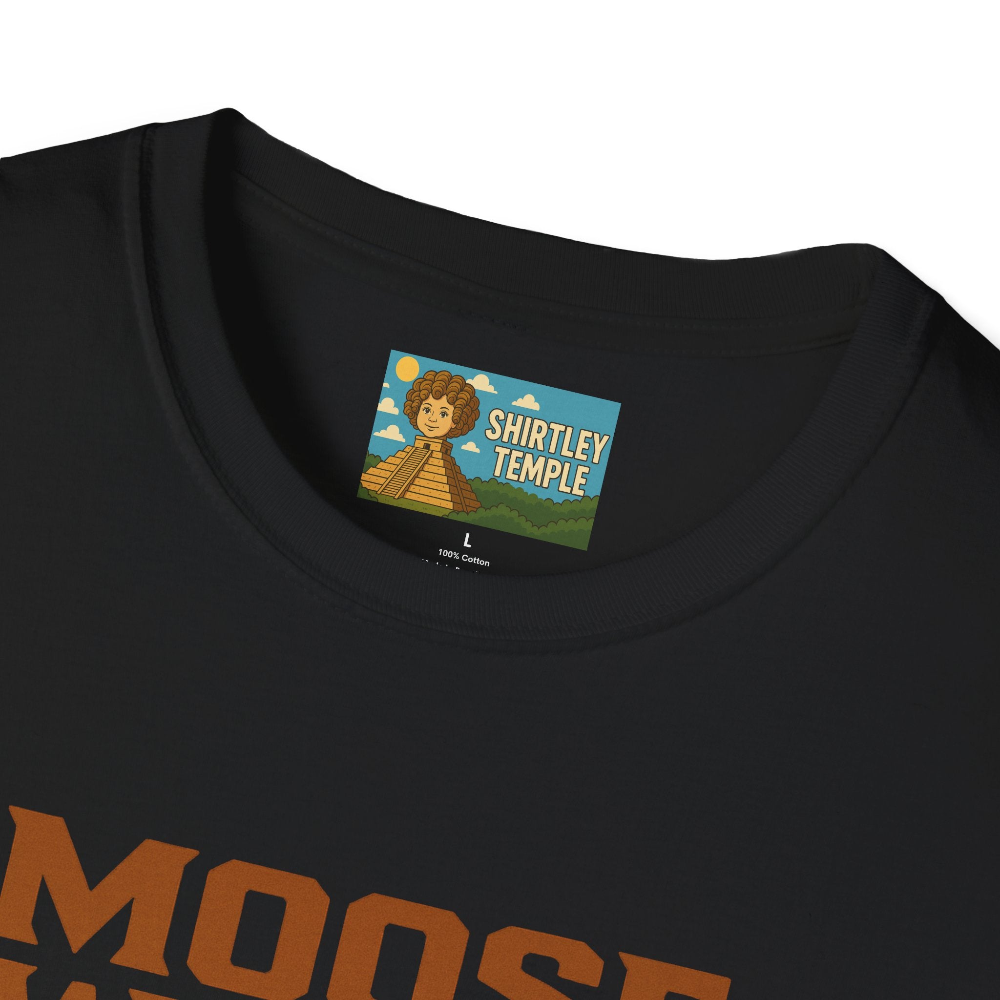 Moose Willis T-Shirt, Bruce Willis Parody Shirt, Moose Pun Tee, Comedy Mashup Apparel