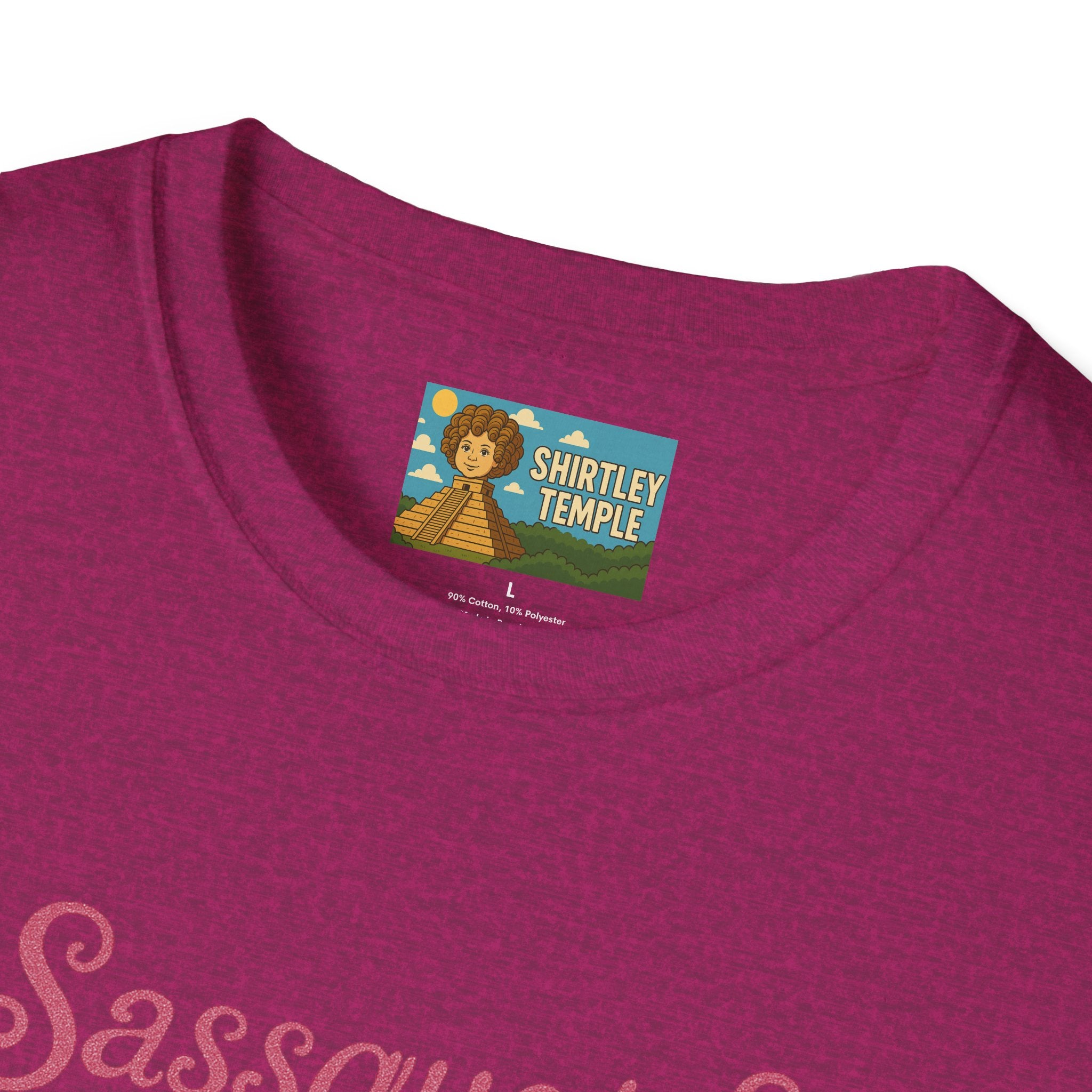 Sassquatch Unisex T-Shirt, Funny Sasquatch Shirt with Sassy Flair, Comedy Parody Tee, Wordplay Design, Bigfoot Graphic Shirt