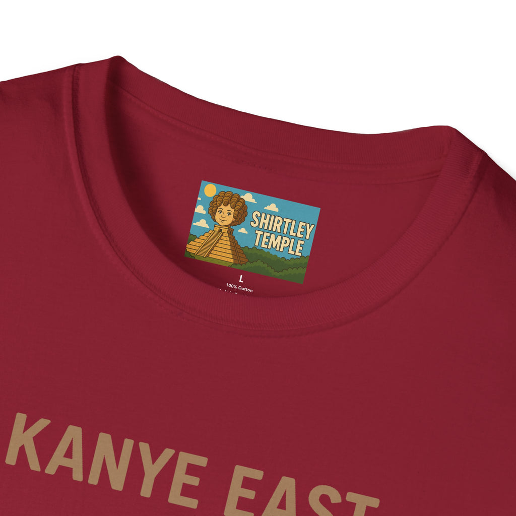 Kanye East Funny Shirt, Parody Apparel, Hip Hop Tee, Comedy Top, Wordplay Clothing