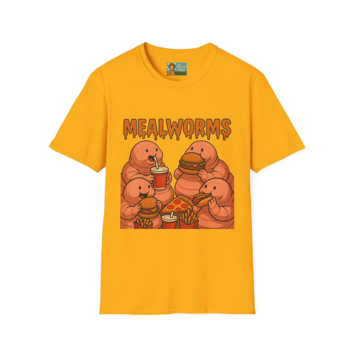 Mealworms Funny Shirt, Fat Earthworms Parody Tee, Wordplay Pun, Comedy Gift Apparel, Meal Lovers, Worm Fans, Hilarious