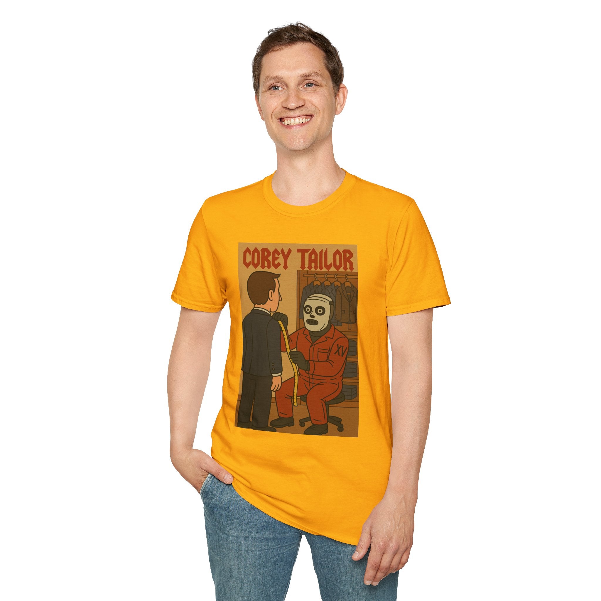Corey Tailor Funny Shirt, Parody Apparel, Softstyle T-Shirt, Mashup Comedy, Unisex Tee