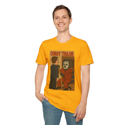 Corey Tailor Funny Shirt, Parody Apparel, Softstyle T-Shirt, Mashup Comedy, Unisex Tee