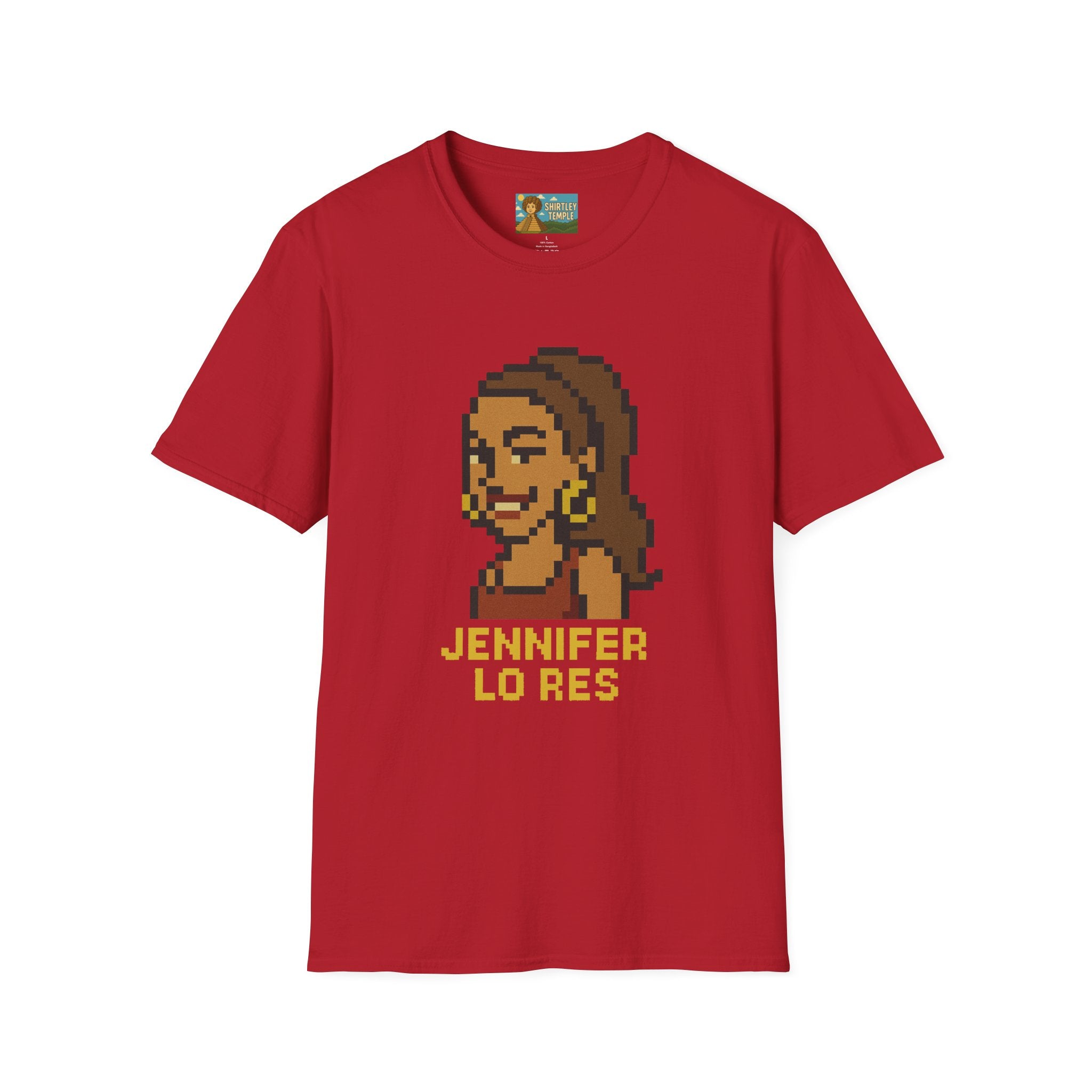 Jennifer Lo Res funny shirt parody apparel comedy tribute