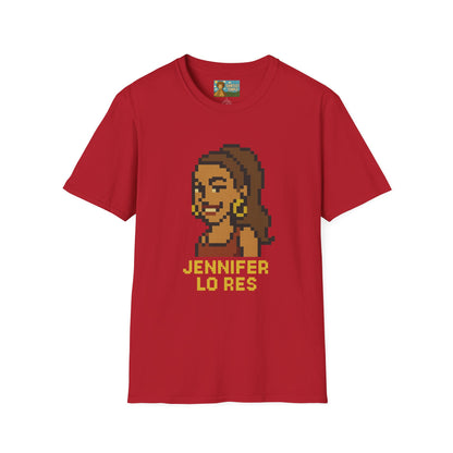 Jennifer Lo Res funny shirt parody apparel comedy tribute