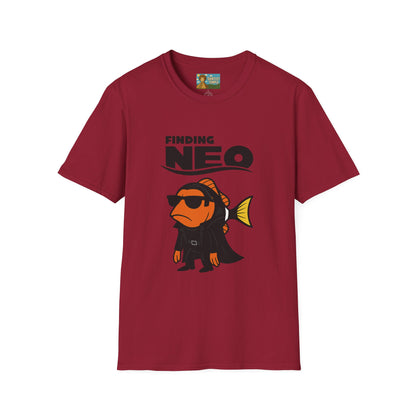 Finding Neo funny mashup shirt matrix and finding nemo