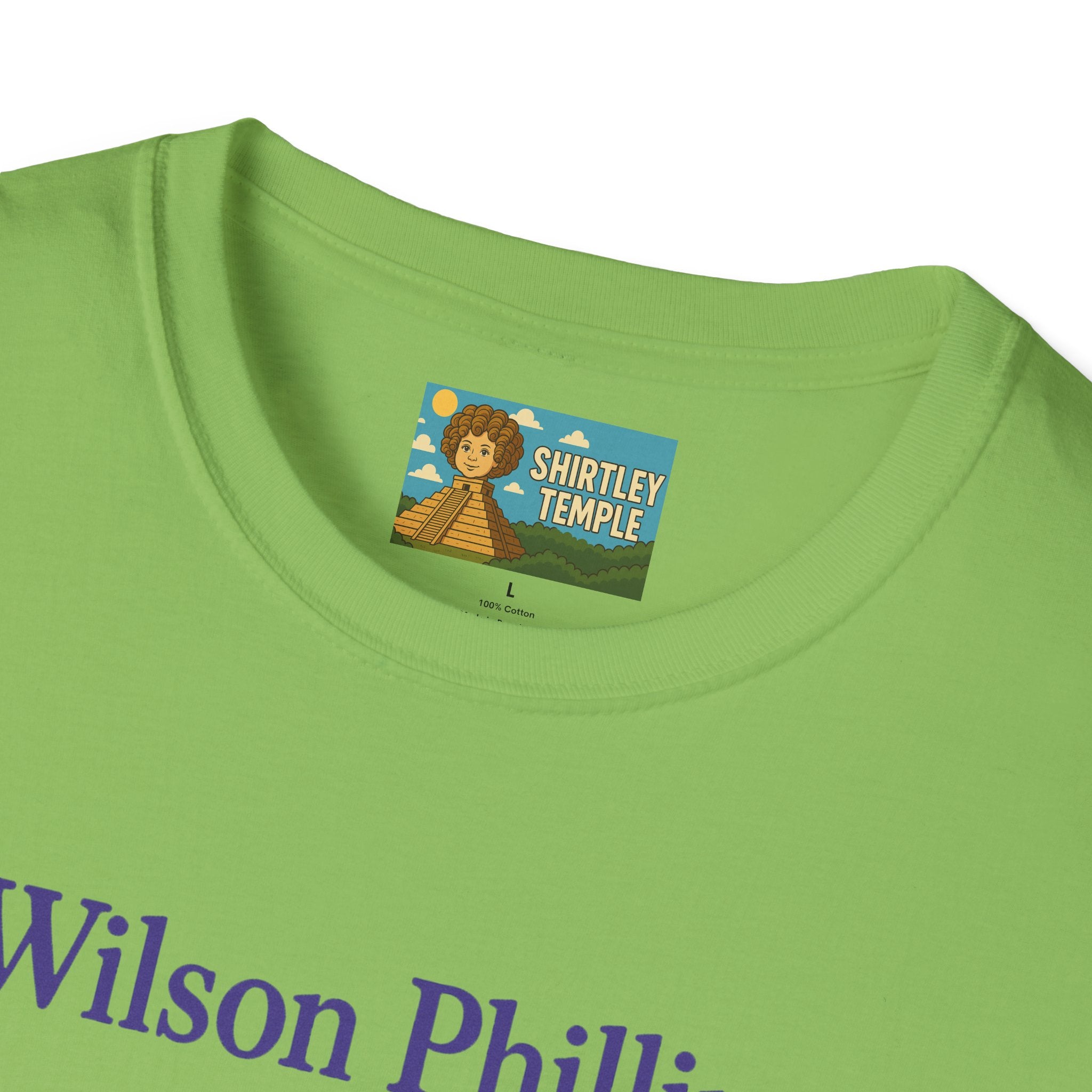 Wilson and Phillips Mashup Softstyle T-Shirt, Funny Wordplay Tribute Singers, Volleyball Theme Gift Tee