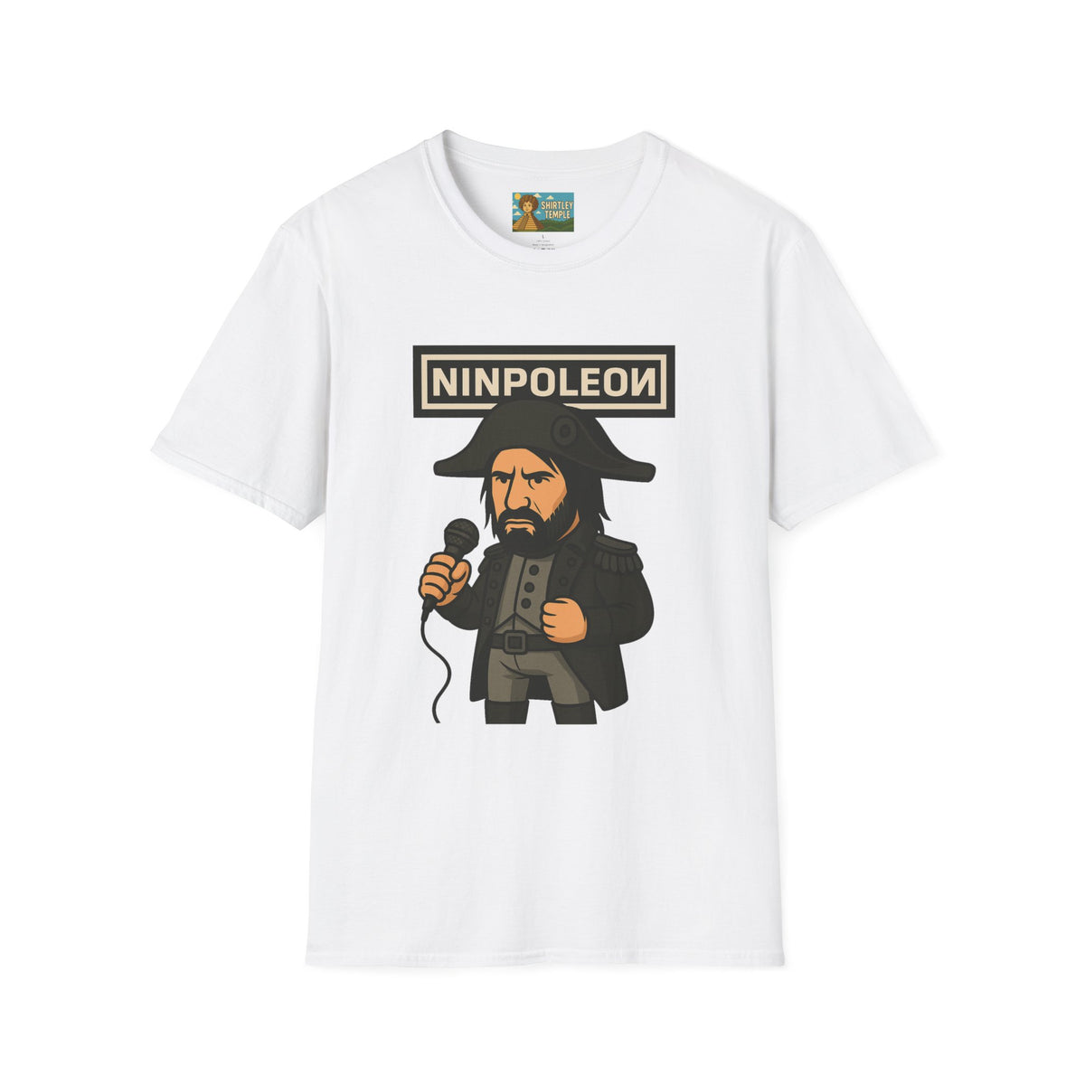 Ninpoleon Funny T-Shirt, Unisex Tee, Napoleon & Trent Reznor Parody Shirt, Nine Inch Nails Mashup Top