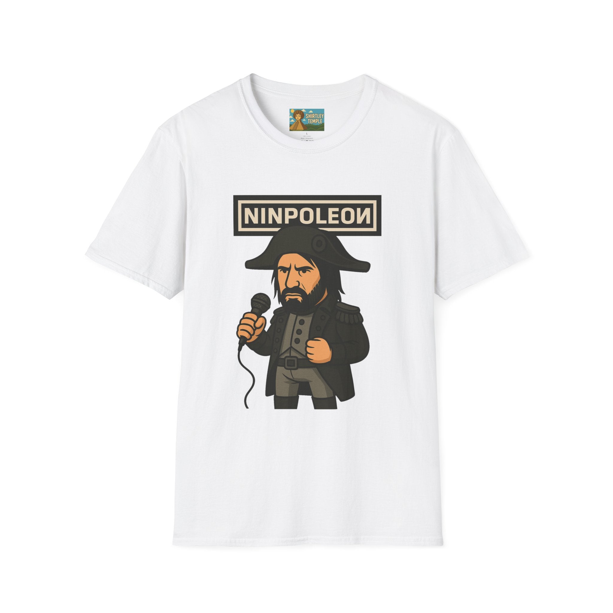 Ninpoleon Funny T-Shirt, Unisex Tee, Napoleon & Trent Reznor Parody Shirt, Nine Inch Nails Mashup Top