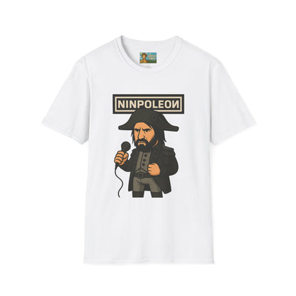 Ninpoleon Funny T-Shirt, Unisex Tee, Napoleon & Trent Reznor Parody Shirt, Nine Inch Nails Mashup Top