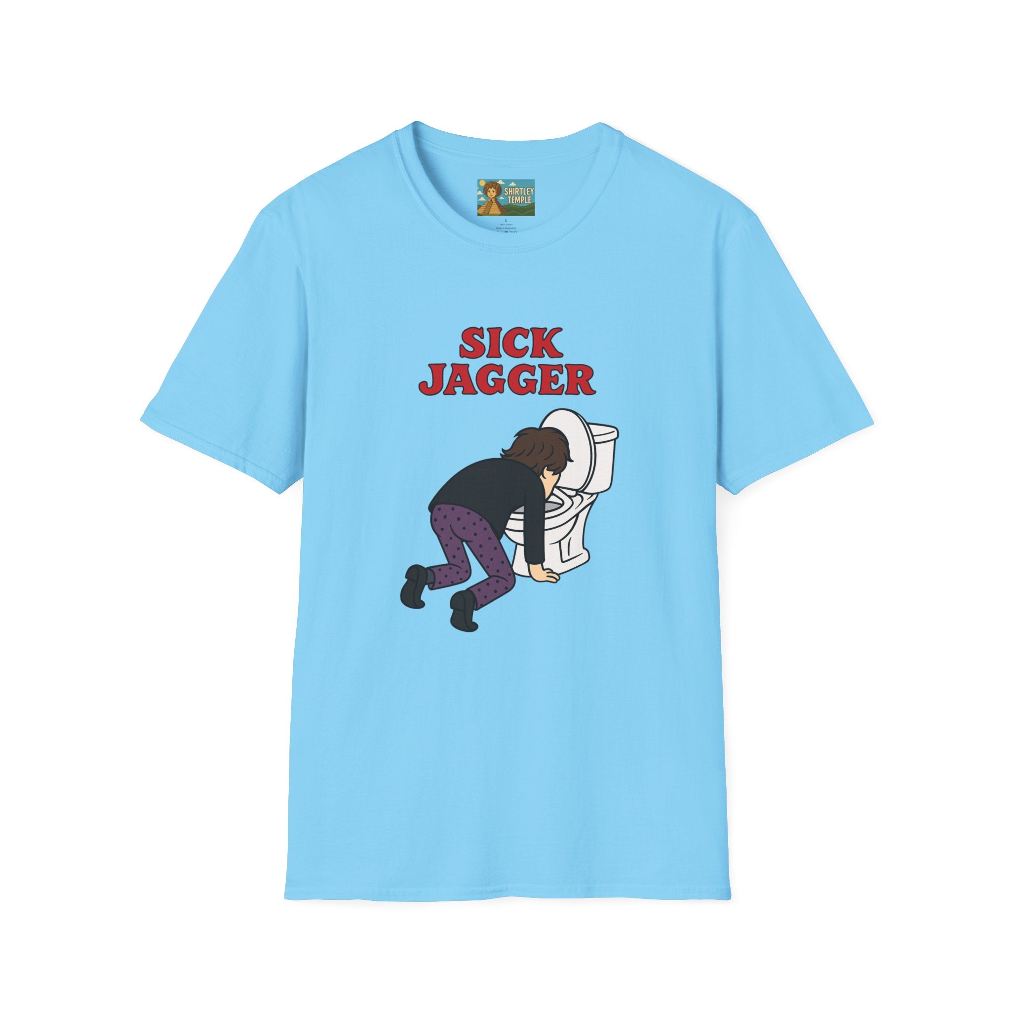 Sick Jagger funny shirt parody comedy tribute sick singer mick wordplay