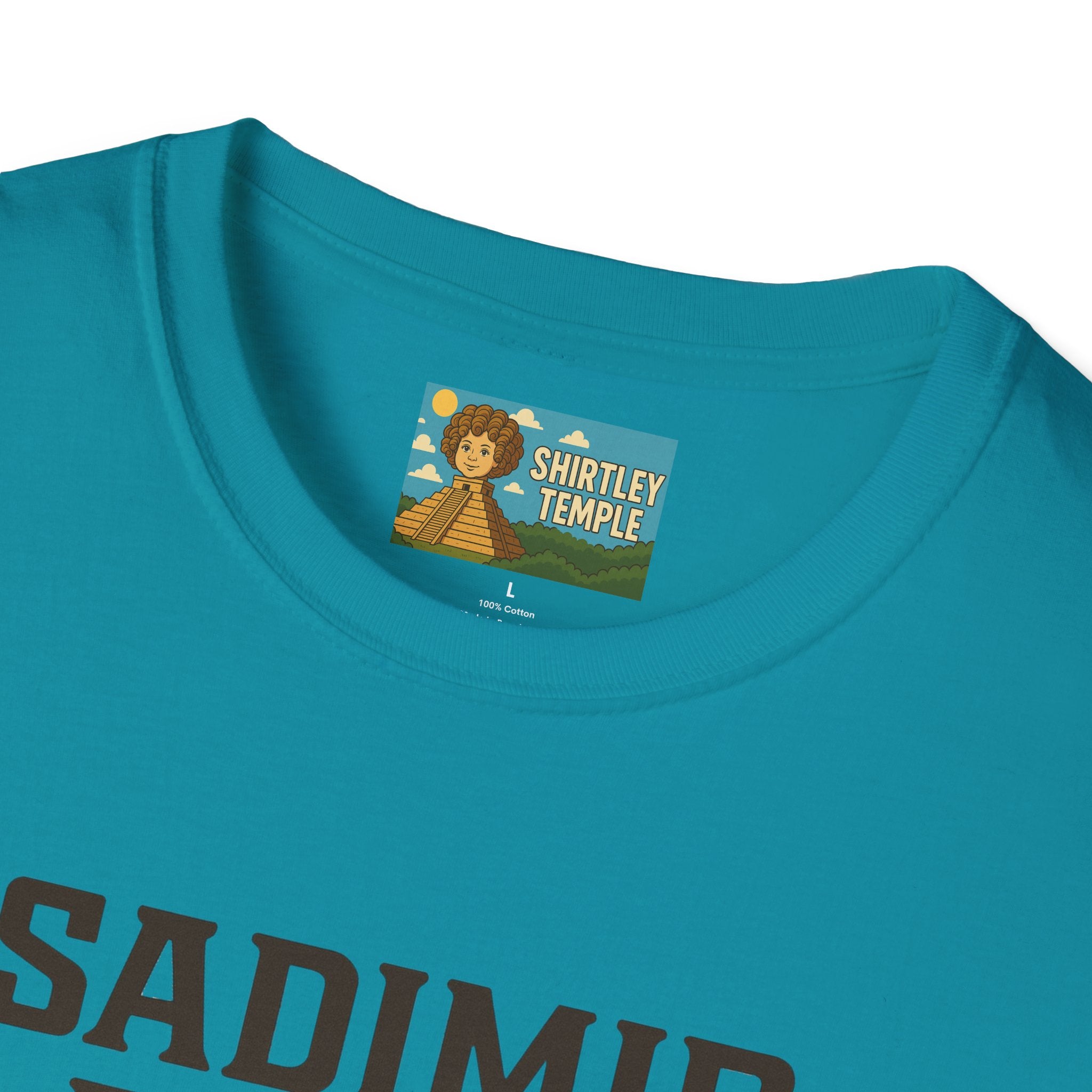 Sadimir Putin Funny T-Shirt, Vladimir Putin Parody Tee, Sad Person Comedy Shirt, Wordplay Humor Top