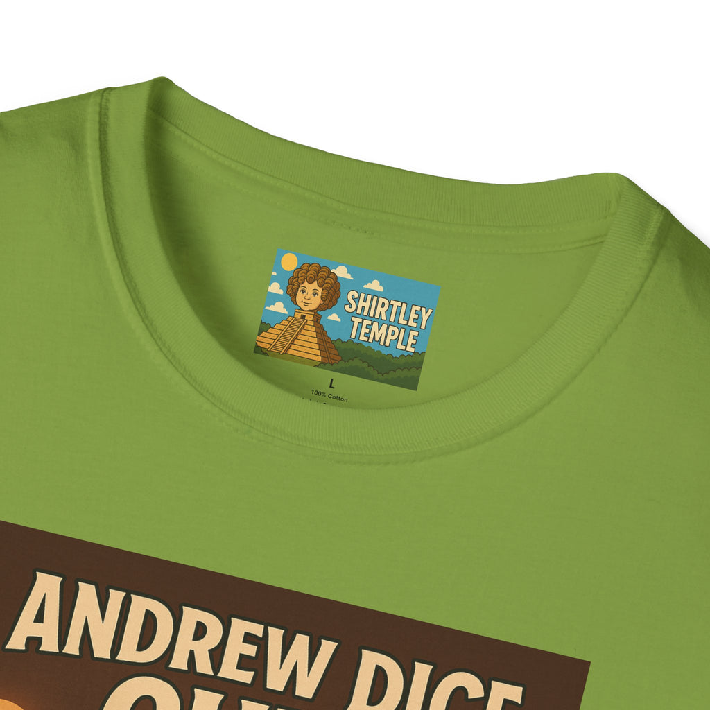 Andrew Dice Cube funny mashup Comedian T-Shirt, Humorous Wordplay Tee, Unisex Softstyle Top
