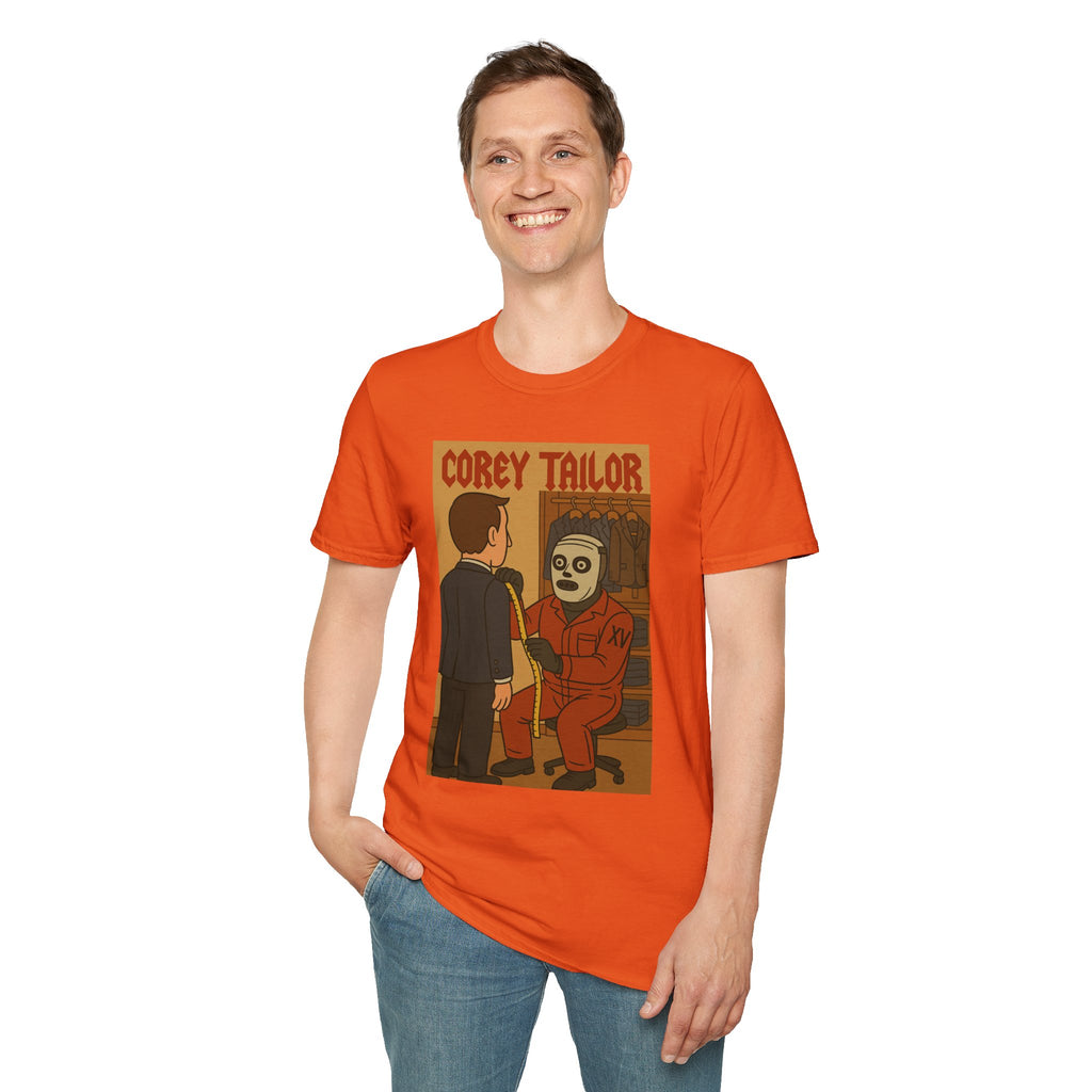 Corey Tailor Funny Shirt, Parody Apparel, Softstyle T-Shirt, Mashup Comedy, Unisex Tee