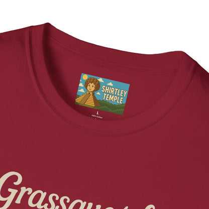 Grassquatch funny shirt mashup sasquatch and a stoner