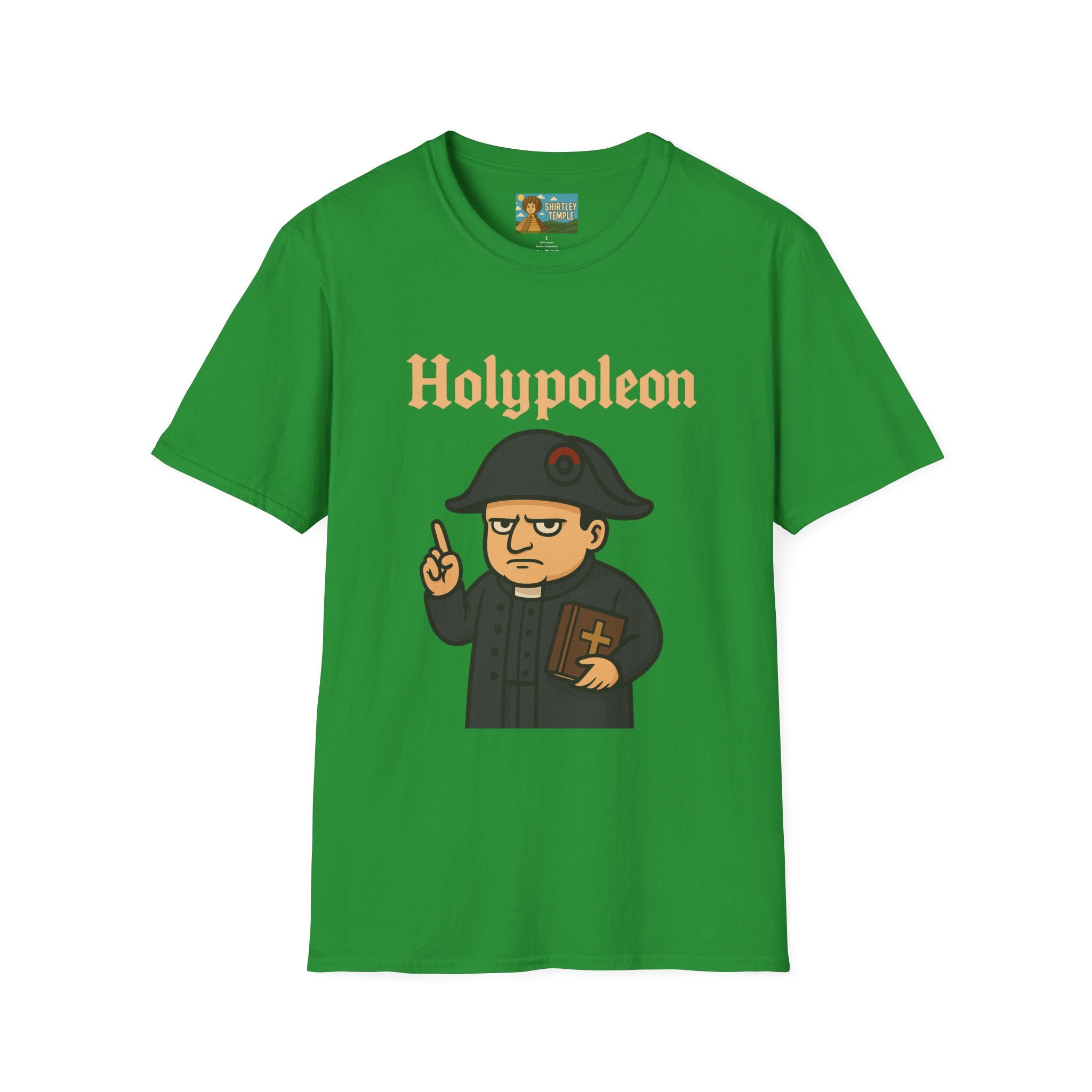 Holypoleon funny shirt mashup wordplay napoleon and a priest