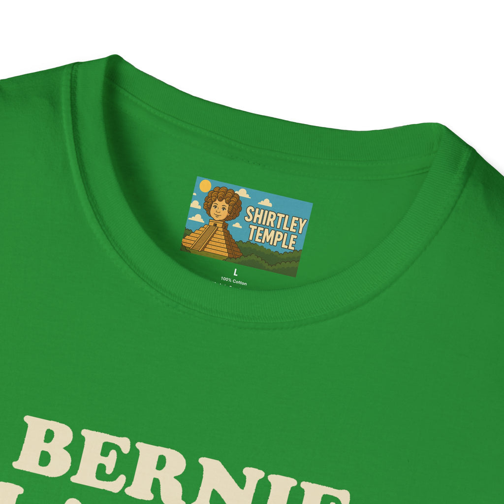 Bernie Flanders funny mashup simpson's style Bernie Sanders and Ned Flanders wordplay nerd gift unisex tee