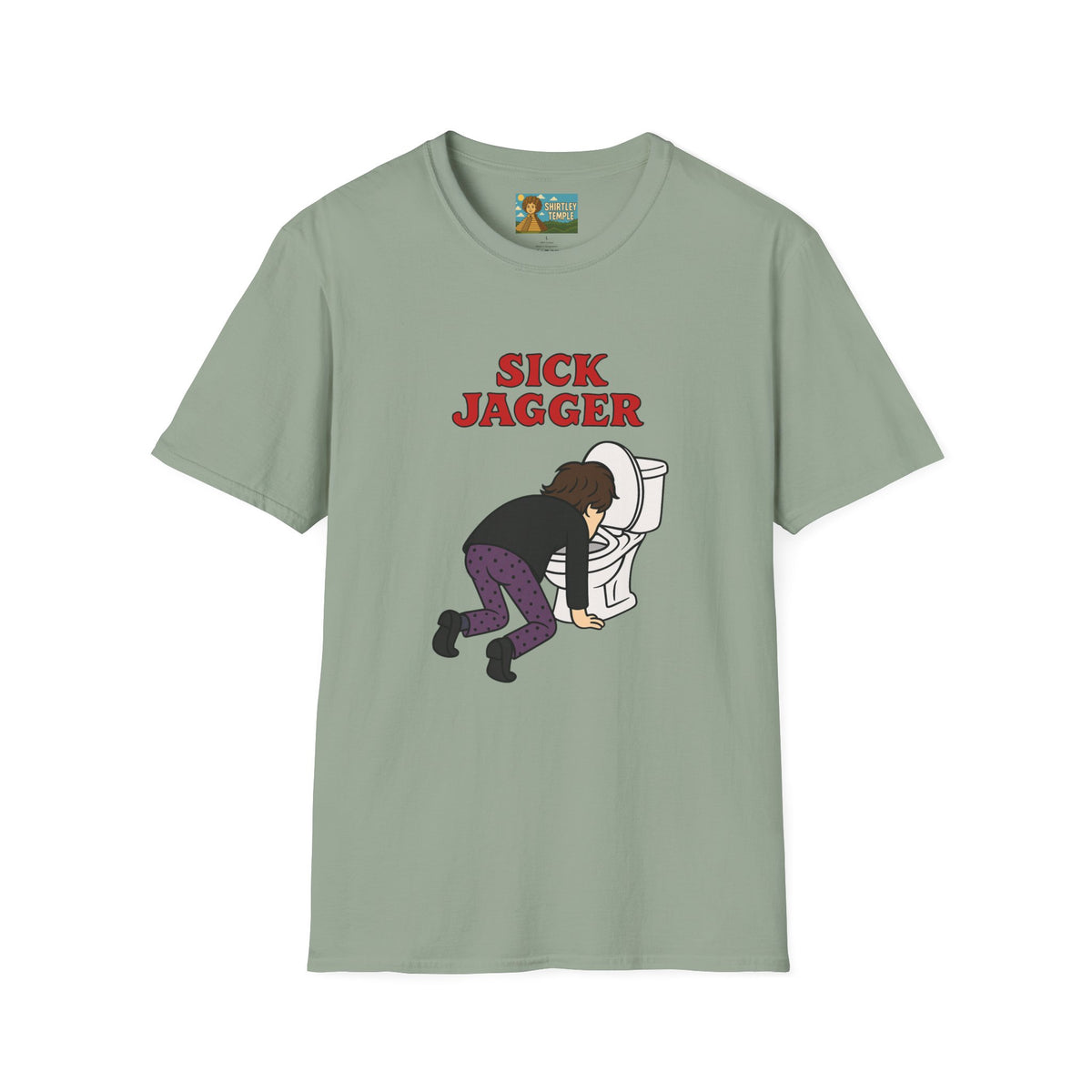 Sick Jagger funny shirt parody comedy tribute sick singer mick wordplay